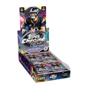 2025 Topps Chrome Cosmic Football NFL Sealed Hobby Box