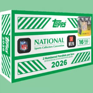 2026 Topps NFL NSCC Collection Box National Convention