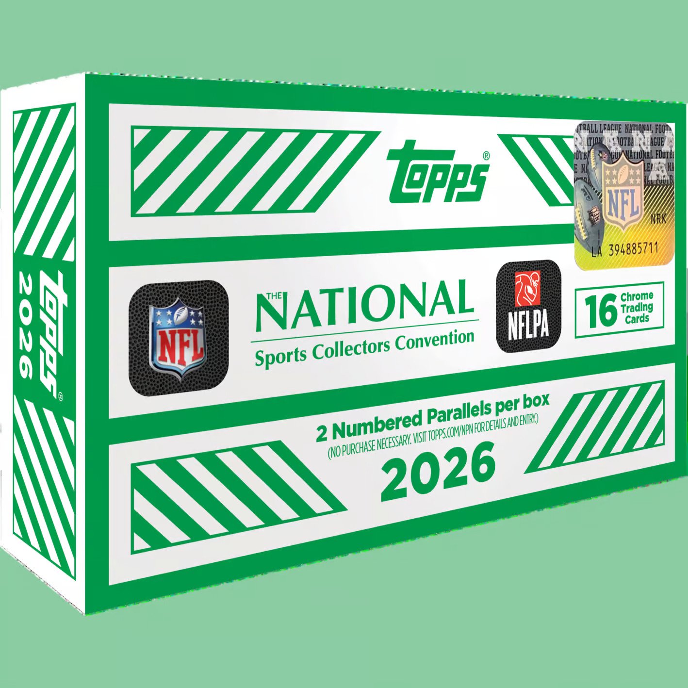 2026 Topps NFL NSCC Collection Box National Convention
