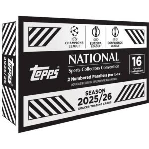 2026 Topps UEFA Soccer NSCC Collection Box National Exclusive