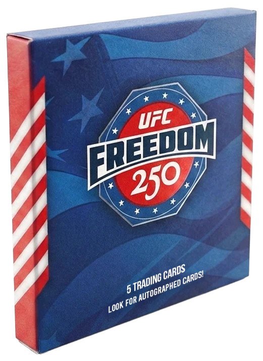 2026 Topps UFC Freedom 250 Factory Sealed Hobby Box