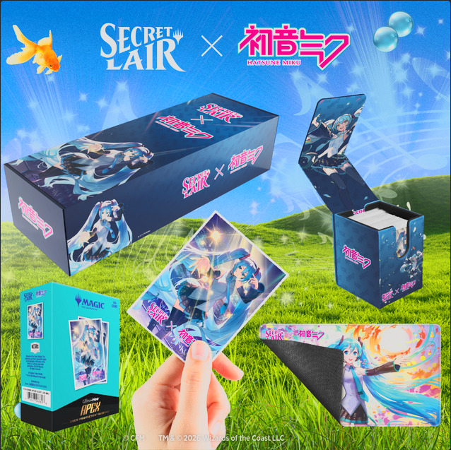 Magic the Gathering Secret Lair Hatsune Miku Commander Deck